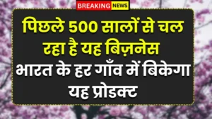 पिछले 500 सालों से चल रहा है यह बिज़नेस, भारत के हर गाँव में बिकेगा यह प्रोडक्ट